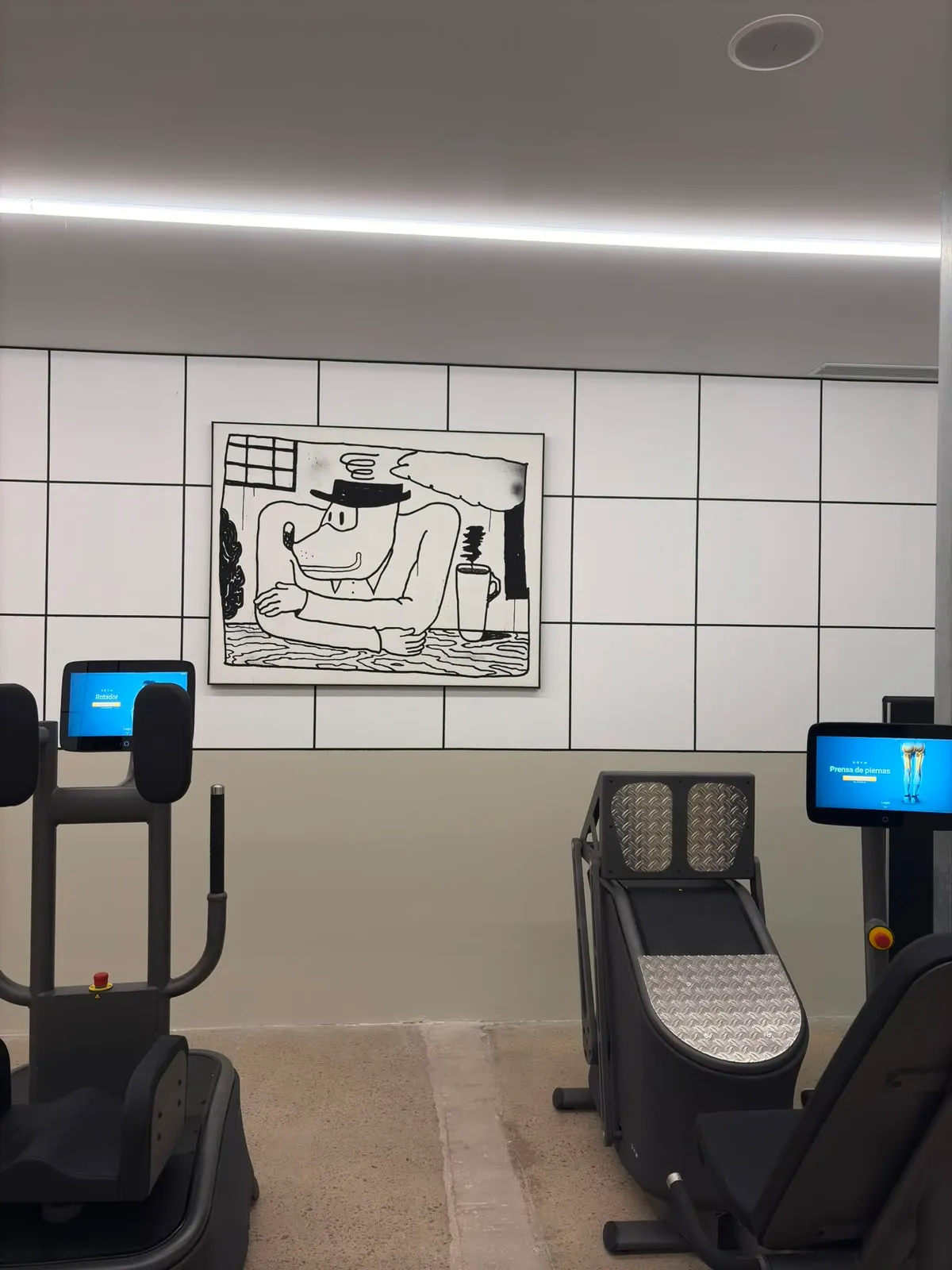 Máquinas del circuito inteligente EGYM en Premier Gym S'Escorxador
